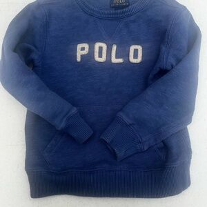 Ralph Lauren Navy Blue POLO Crewneck Sweater
